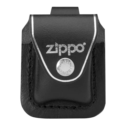 ZIPPO Leather Pouch With Belt Loop (LPLBK)